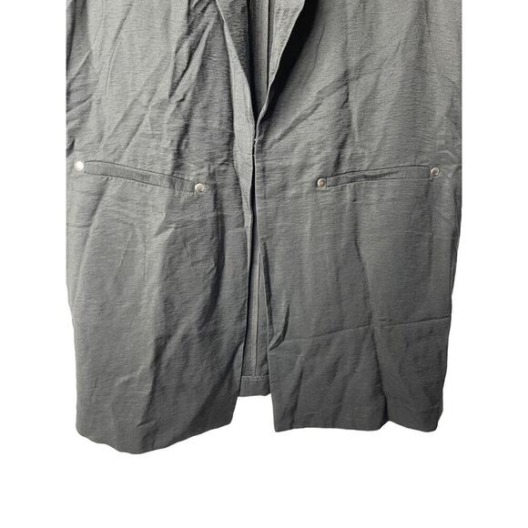 Alfani Women Modern‎ Wave Vest Deep Black Small New - Picture 10 of 14